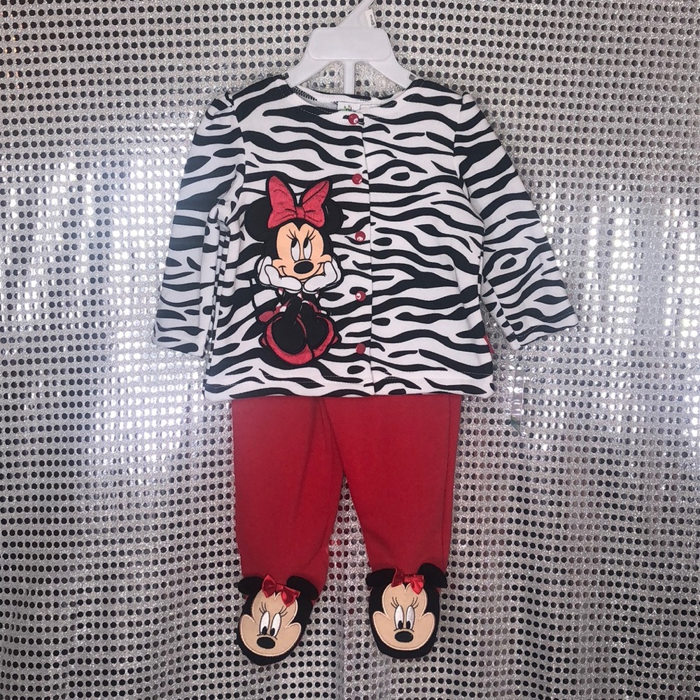 (NWT) ❤️ 3/6 Month 2 Piece Mini Mouse Set ❤️